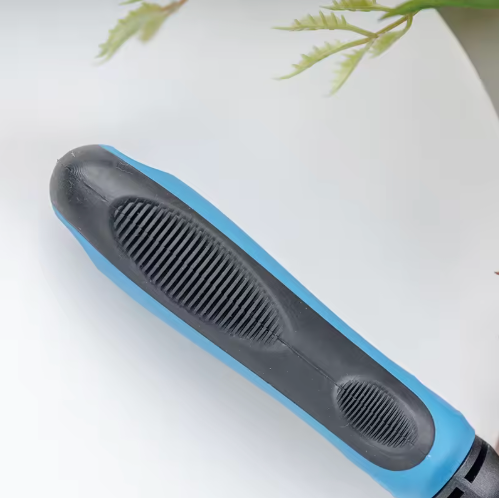 Durable Pet Grooming Slicker Brush for Cats & Dogs (Blue or Pink)